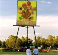 Van Gogh Sunflower Painting - Attractions