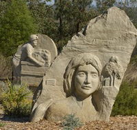 Heritage Sculptures at Pensioners Hill Lookout - Attractions