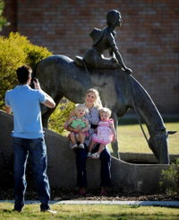 Dorothea Mackellar Memorial Statue
