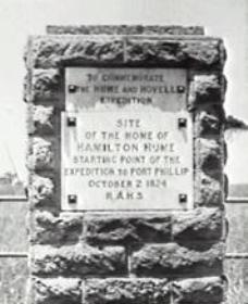 Hume And Hovell Monument Appin - Attractions 1