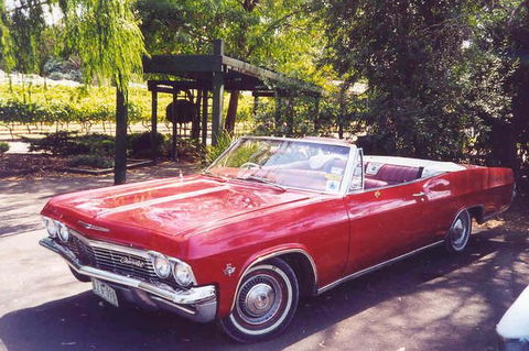 CHEVY CONVERTIBLE Package For 2 People- Wine Lunch Cheese & Chocolate From Melb. - Attractions 1