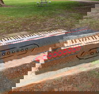Piano Park Bench Moonta - Attractions