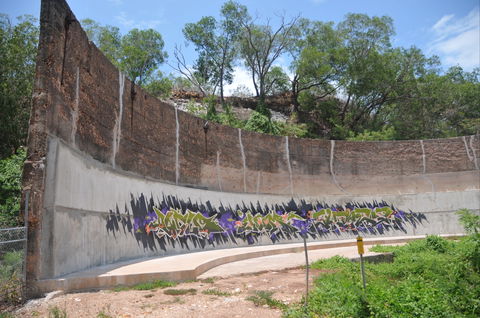 Remnant No 6 Oil Tank Wall - Attractions 0