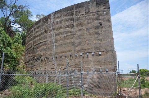 Remnant No 6 Oil Tank Wall - Attractions 1
