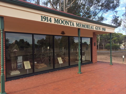 Moonta Memorial Gun 1914-1918 - Attractions 0