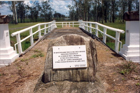 Bridge Creek War Memorial Bridge - Attractions 1