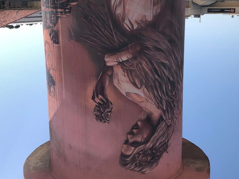 Kadina Water Tower Mural - Attractions Las Vegas 0