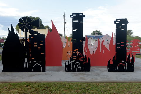 Lyrics, Landscapes And Lintels - Leeton Public Art Trail - Attractions Las Vegas 1