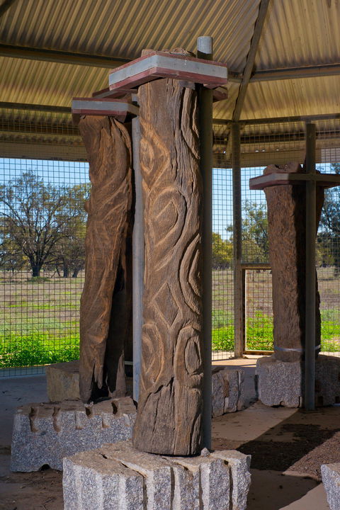 Collymongle Carved Trees - Attractions 1