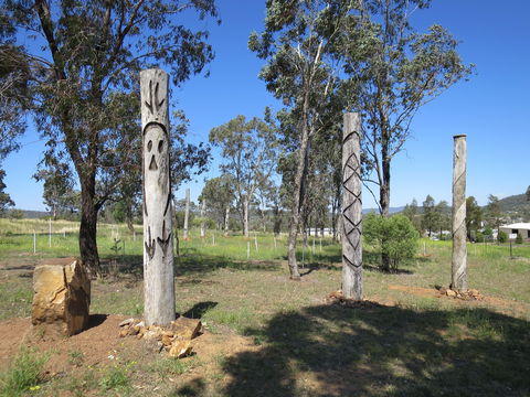 Heritage Sculptures At Pensioners Hill Lookout - Attractions 1