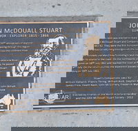 John McDouall Stuart 150th Anniversary - Attractions