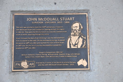 John McDouall Stuart 150th Anniversary - Attractions 0