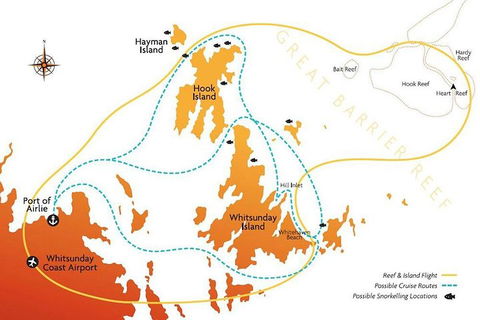 Reef And Island Scenic Flight From Airlie Beach - Attractions 0